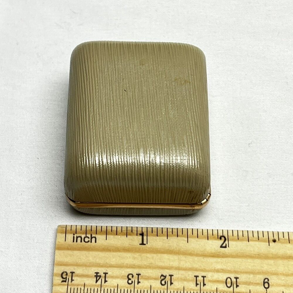 Vintage Jewelry Box For Earrings Branded 14KT. Gold RL Nostalgic Unique Gift Box - Picture 8 of 9